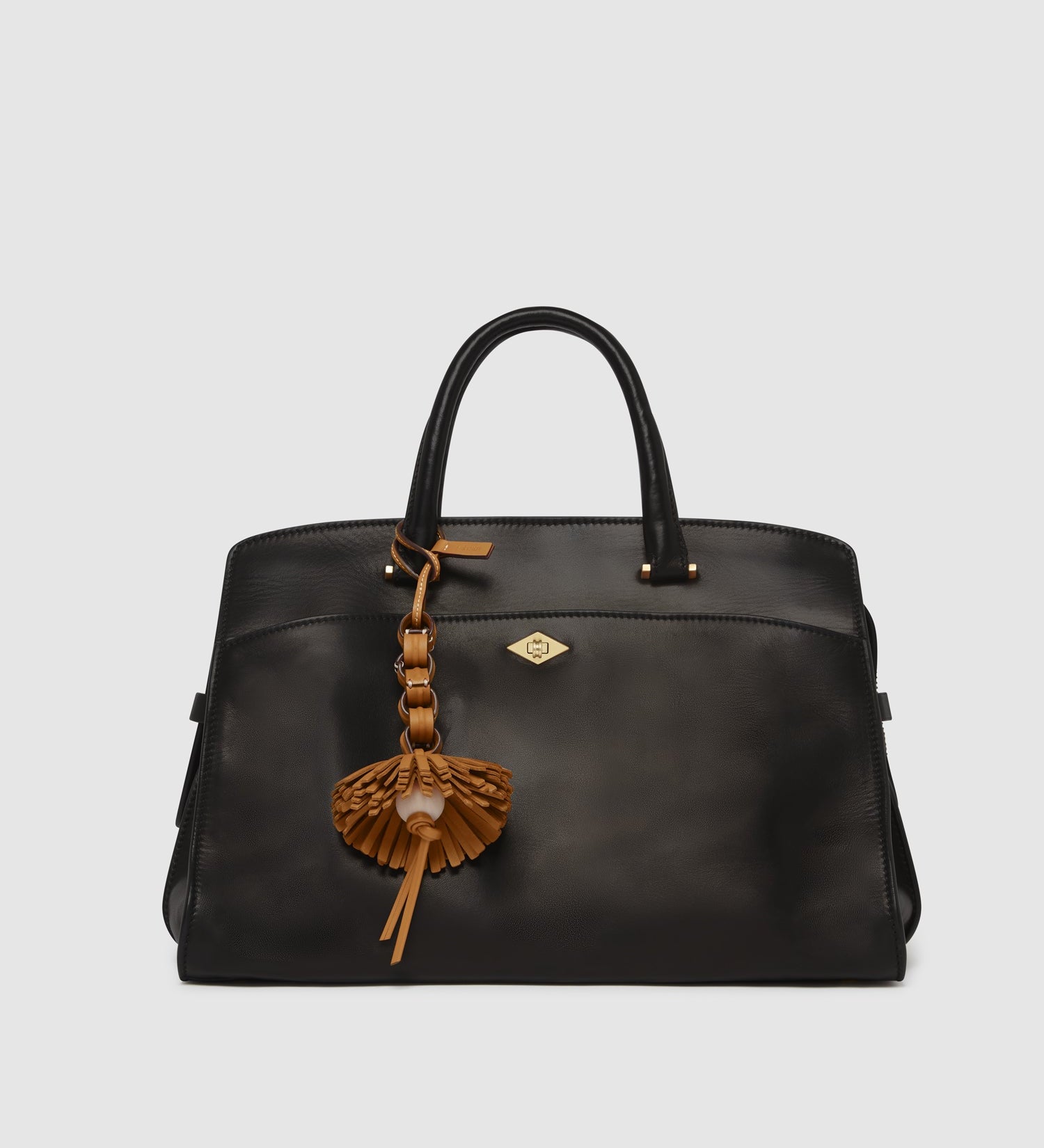 Metier - Aquilone Flower Charm Ultralight Calfskin Tan