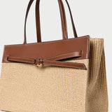 Loeffler Randall - Aidan Natural Straw Work Tote