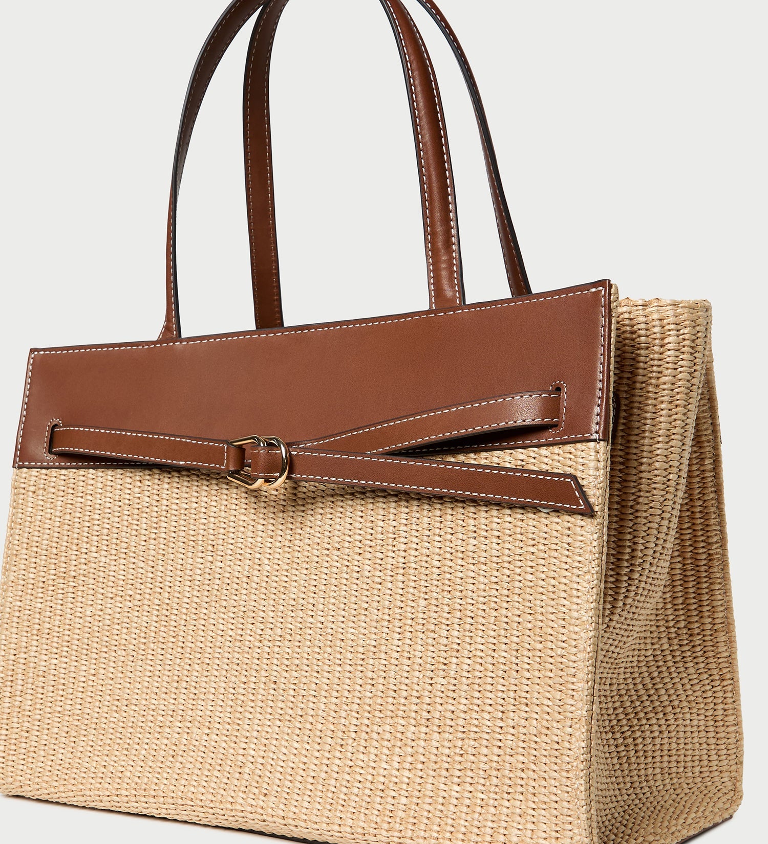 Loeffler Randall - Aidan Natural Straw Work Tote