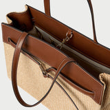 Loeffler Randall - Aidan Natural Straw Work Tote