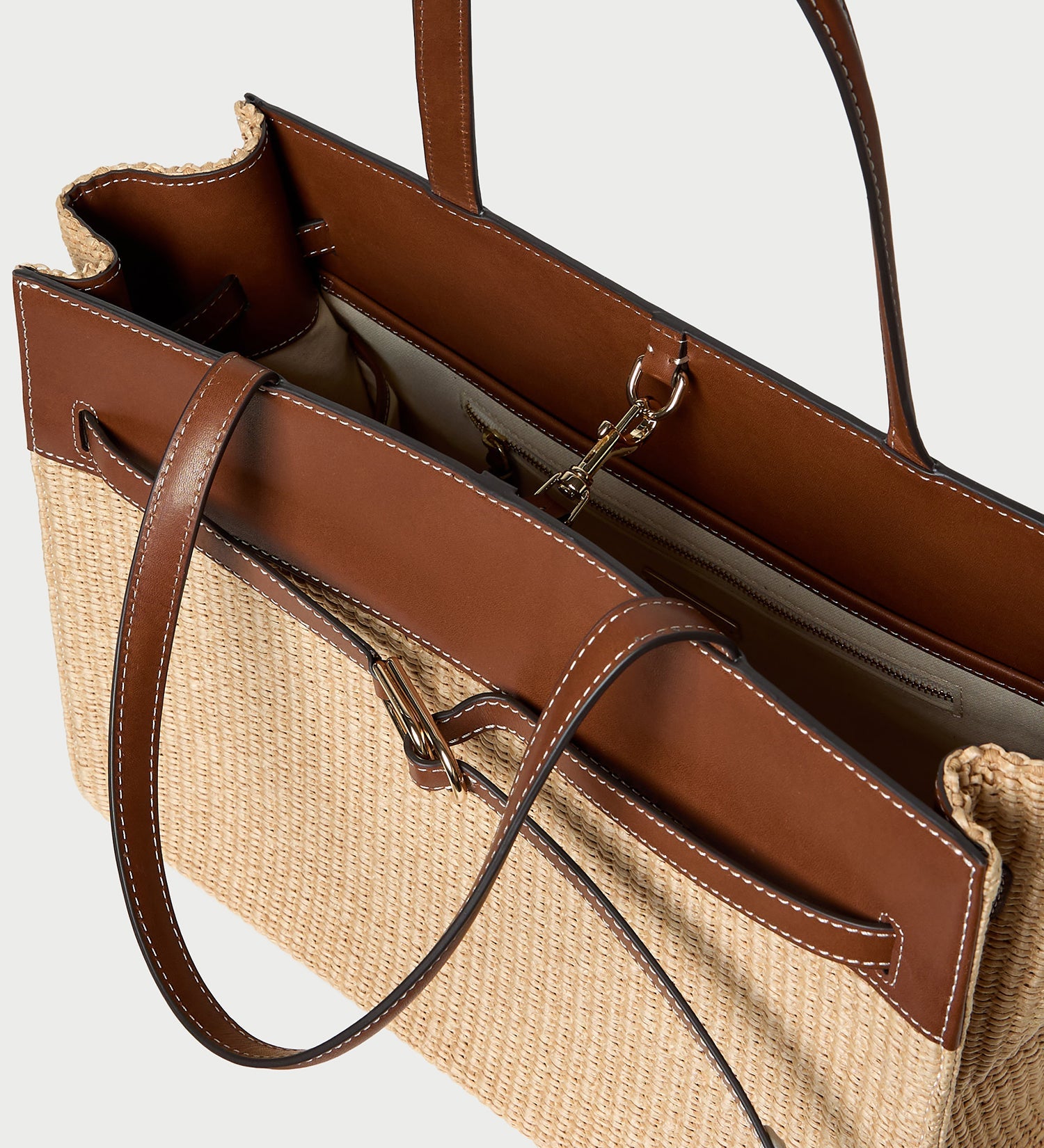 Loeffler Randall - Aidan Natural Straw Work Tote