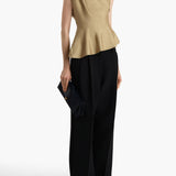 Khaite - Aimee Top in Gold