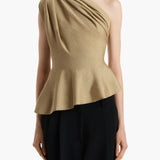 Khaite - Aimee Top in Gold