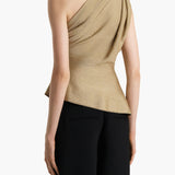 Khaite - Aimee Top in Gold