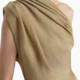 Khaite - Aimee Top in Gold