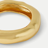 Veronica Beard - Large Molten Gold Bangle Bracelet