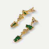 Veronica Beard - Druzy Linear Earrings