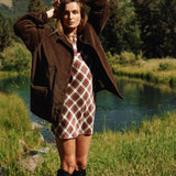 DÔEN - ALAMERE DRESS -- NORFOLK PLAID