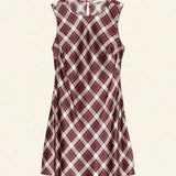 DÔEN - ALAMERE DRESS -- NORFOLK PLAID