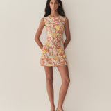 DÔEN - ALAMERE DRESS -- SIENNA ANEMONE BLOOM