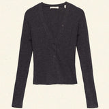 DÔEN - ALBANIE TOP -- CHARCOAL GREY