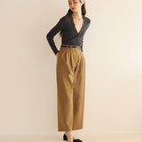 DÔEN - ALBANIE TOP -- CHARCOAL GREY