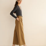 DÔEN - ALBANIE TOP -- CHARCOAL GREY