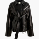 Khaite - Alder Jacket in Black Leather