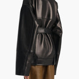Khaite - Alder Jacket in Black Leather