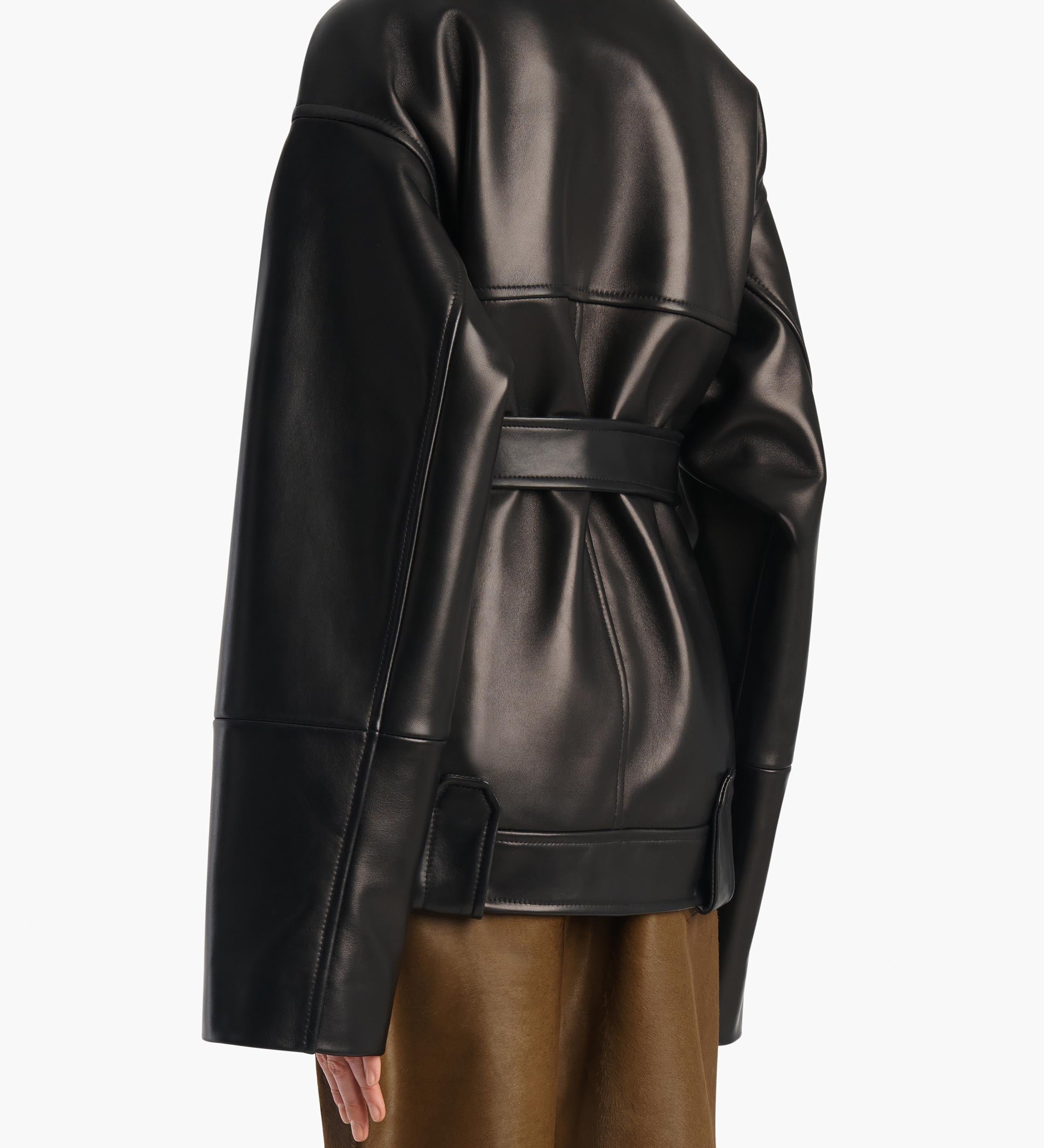 Khaite - Alder Jacket in Black Leather