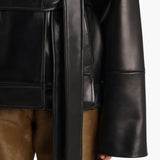 Khaite - Alder Jacket in Black Leather