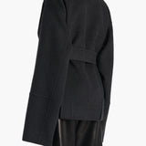 Khaite - Alder Jacket in Charcoal Wool