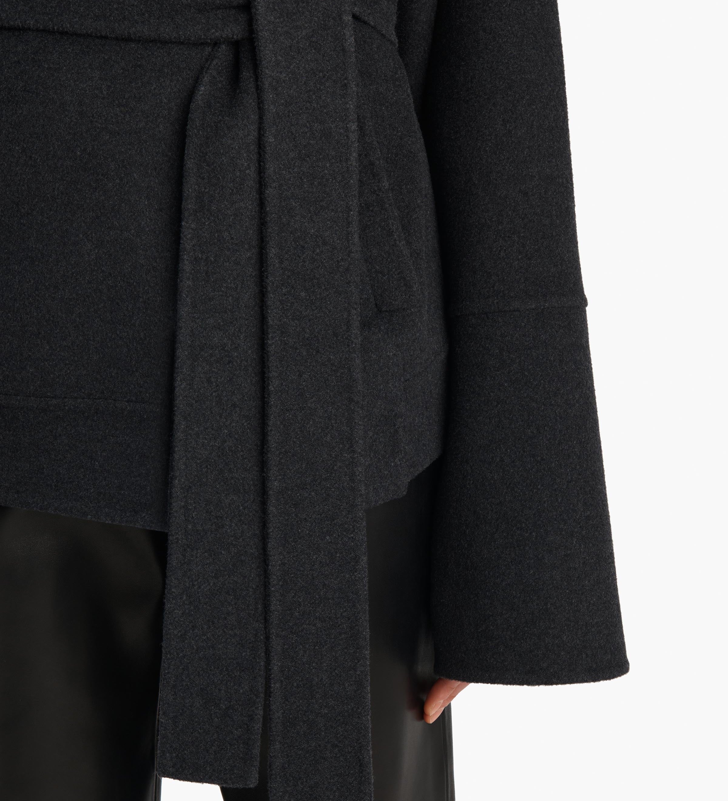 Khaite - Alder Jacket in Charcoal Wool