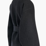 Khaite - Alder Jacket in Charcoal Wool