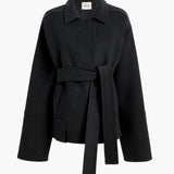 Khaite - Alder Jacket in Charcoal Wool