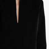 Khaite - Aleena Dress in Black Velvet