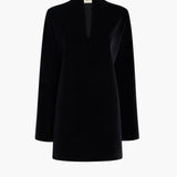 Khaite - Aleena Dress in Black Velvet