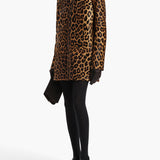 Khaite - Aleena Dress in Leopard Print Haircalf