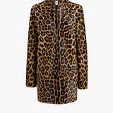 Khaite - Aleena Dress in Leopard Print Haircalf