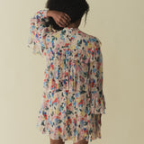 DÔEN - ALETTE DRESS -- FLEUR DU MATIN