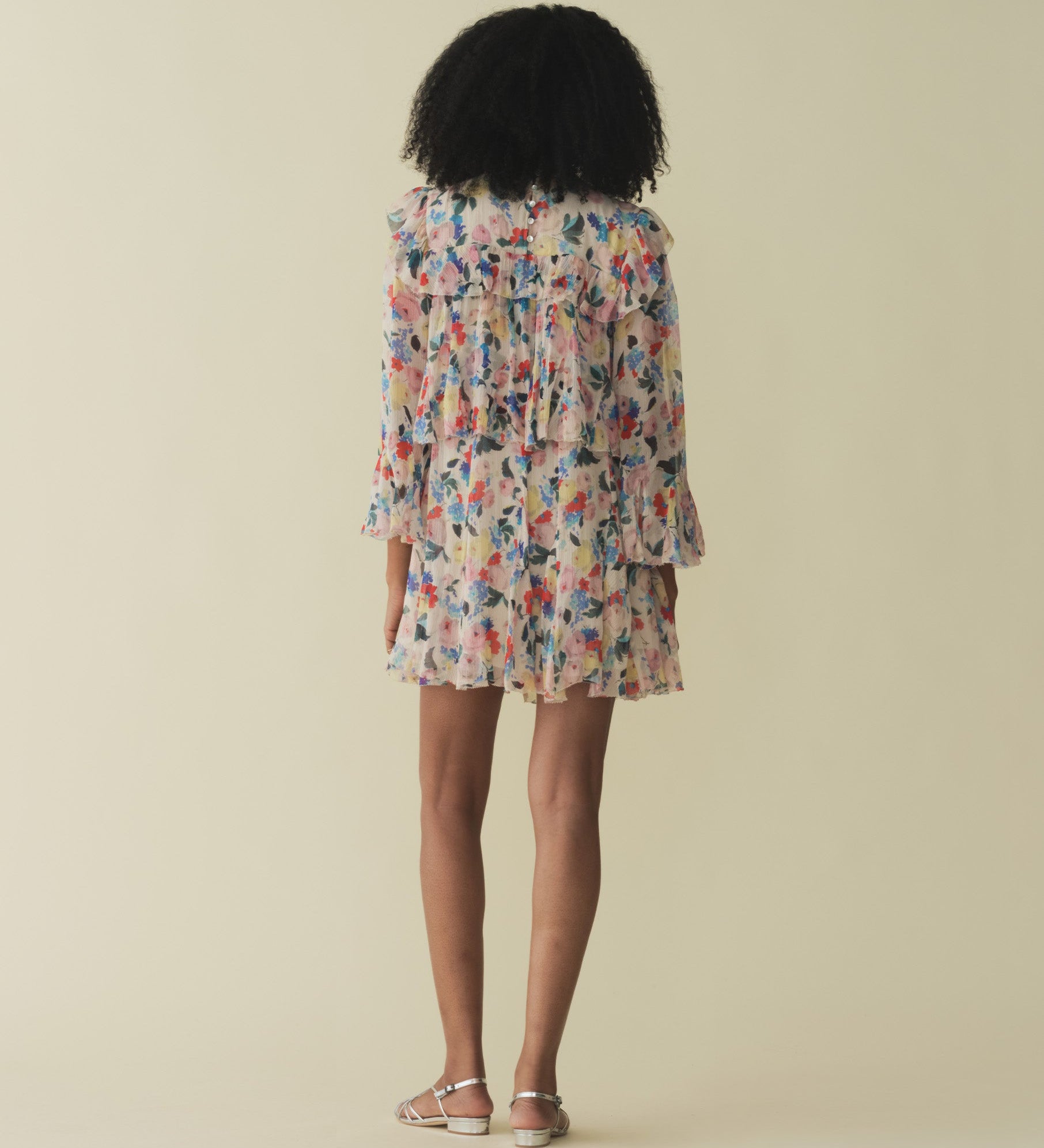 DÔEN - ALETTE DRESS -- FLEUR DU MATIN