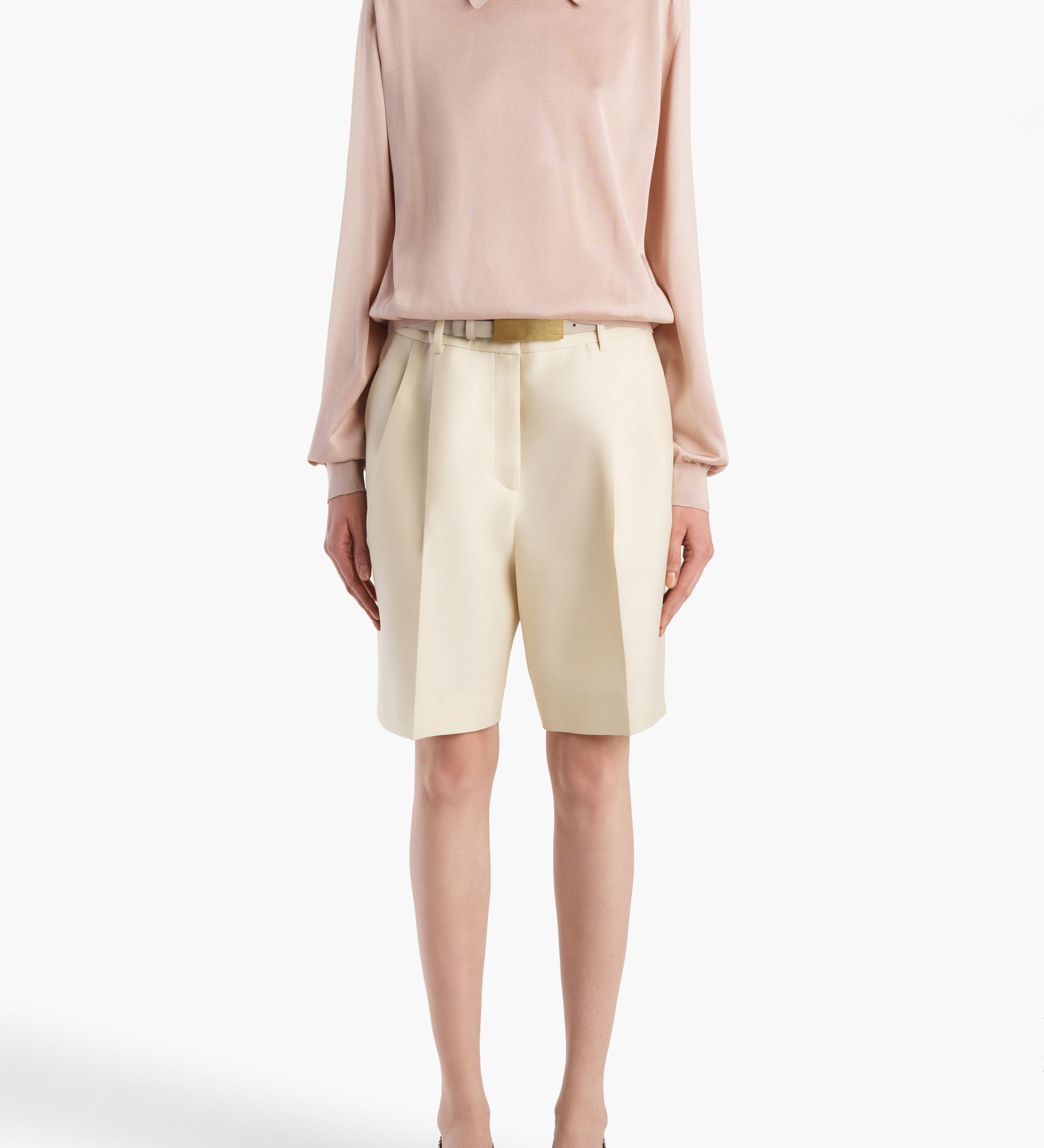 Khaite - Alexa Top in Dusty Rose