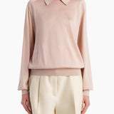 Khaite - Alexa Top in Dusty Rose