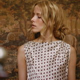 DÔEN - ALFREDA DRESS -- FRANCOISE FOULARD