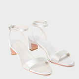 Loeffler Randall - Alice Cream Satin Sandal