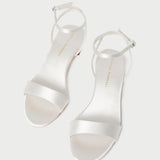 Loeffler Randall - Alice Cream Satin Sandal