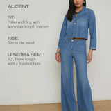 L'AGENCE - Alicent Wide-Leg Jean