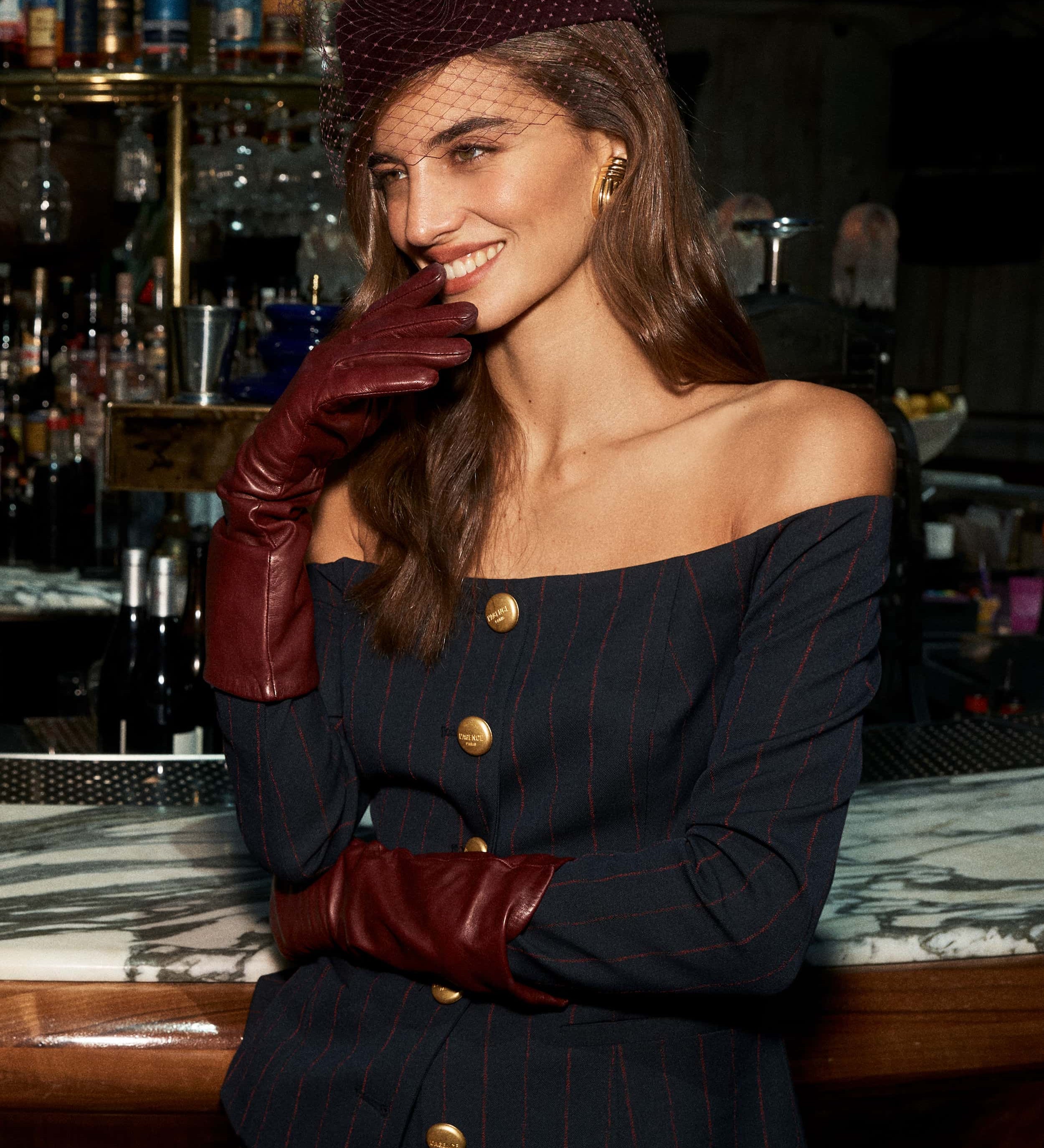 L'AGENCE - Anstine Pillbox Hat