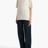 Khaite - Allen Top in Cream