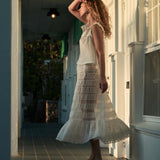 DÔEN - ALLURA SKIRT -- SALT