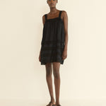 DOEN - ALOISE DRESS - - BLACK