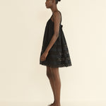 DOEN - ALOISE DRESS - - BLACK