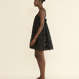 DOEN - ALOISE DRESS - - BLACK