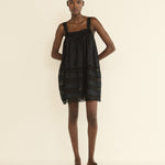 DOEN - ALOISE DRESS - - BLACK