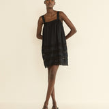 DOEN - ALOISE DRESS - - BLACK