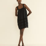 DOEN - ALOISE DRESS - - BLACK