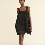 DOEN - ALOISE DRESS - - BLACK