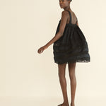 DOEN - ALOISE DRESS - - BLACK