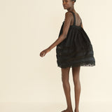 DOEN - ALOISE DRESS - - BLACK