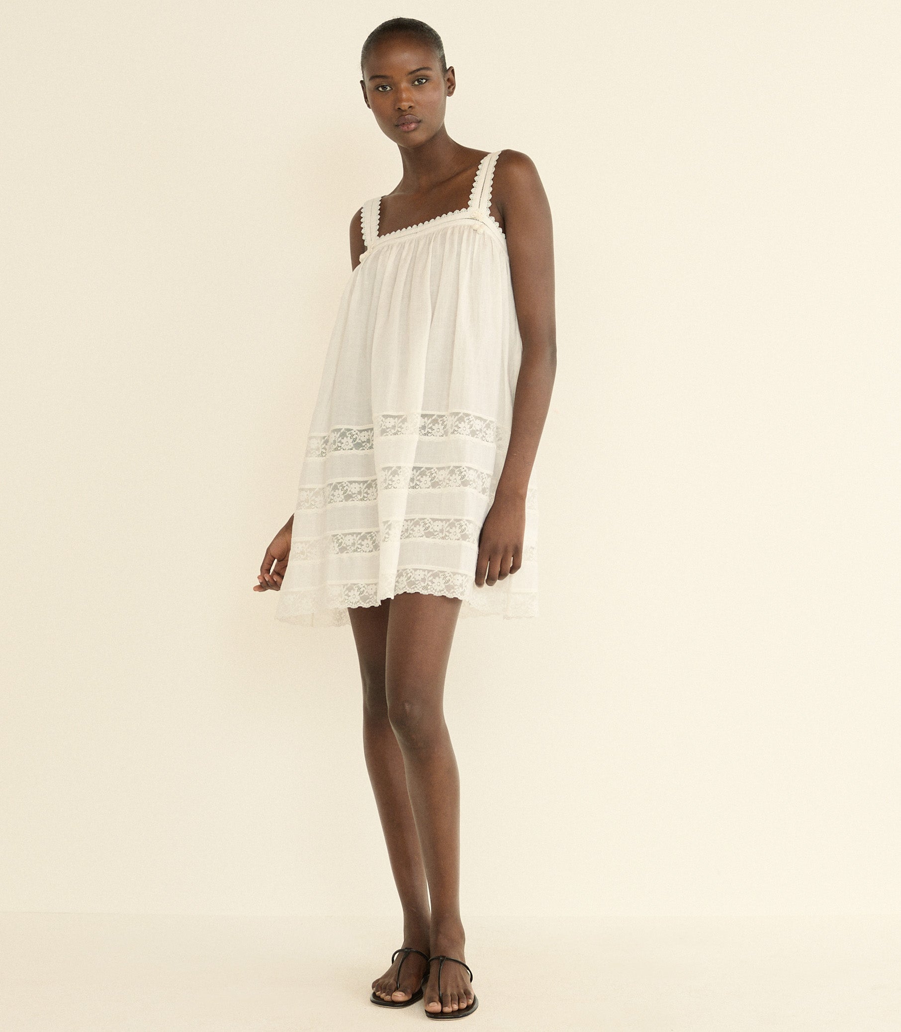 DOEN - ALOISE DRESS - - SALT